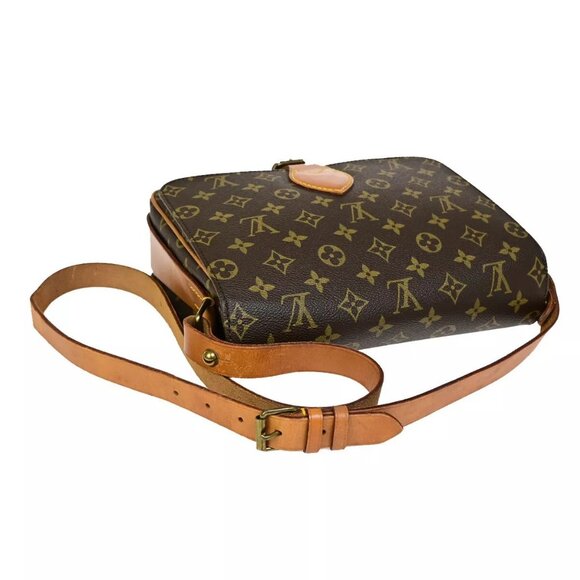 LOUIS VUITTON Cartouchiere GM Shoulder Bag Monogram Leather Brown - Picture 14 of 16